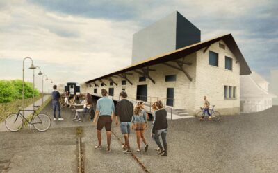 Besichtigung Baustelle durch IG Langhuus am 5. März